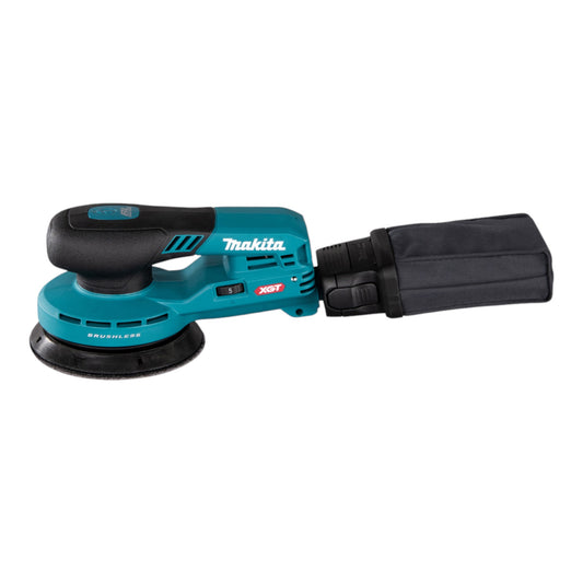 Ponceuse excentrique à batterie Makita BO 001 CGM1 40 V max. 125 mm course 5,0 mm sans balais + 1x batterie 4,0 Ah - sans chargeur