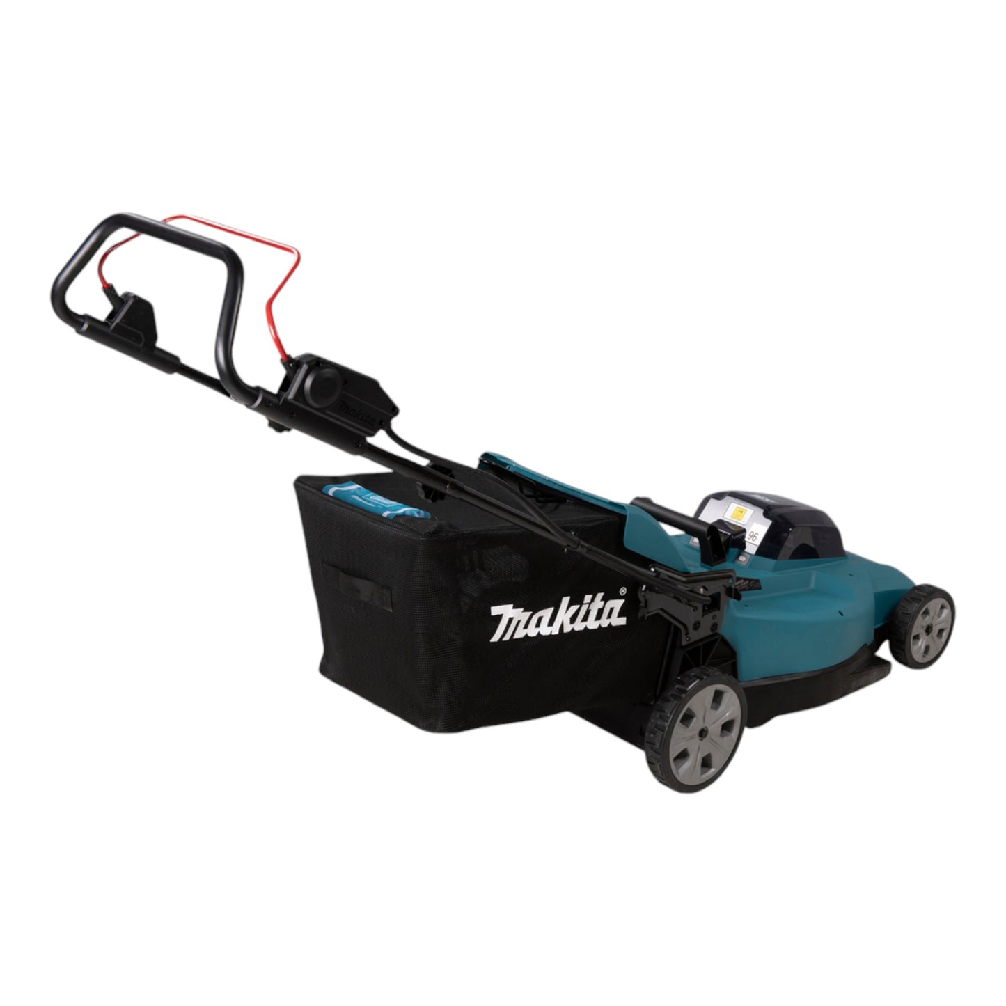 Makita DLM 538 CM2 Akku Rasenmäher 36 V ( 2x 18 V ) 530 mm + 2x Akku 4,0 Ah + Ladegerät