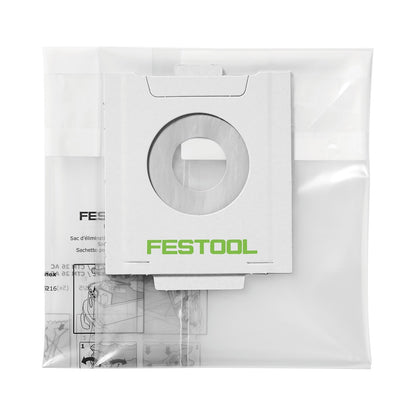 Festool ENS-CT 36 AC/5 Entsorgungssack 5 Stück für Absaugmobile CT 36 mit Autoclean ( 496215 )