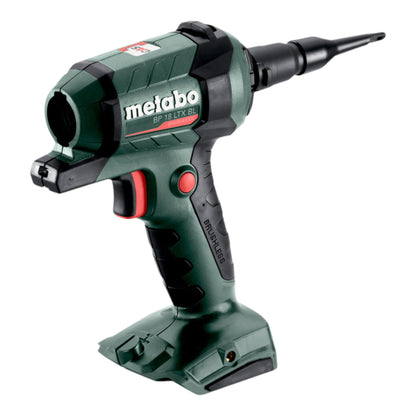 Metabo BP 18 LTX BL Akku Blaspistole 18 V Brushless + 2x Akku 2,0 Ah + Ladegerät