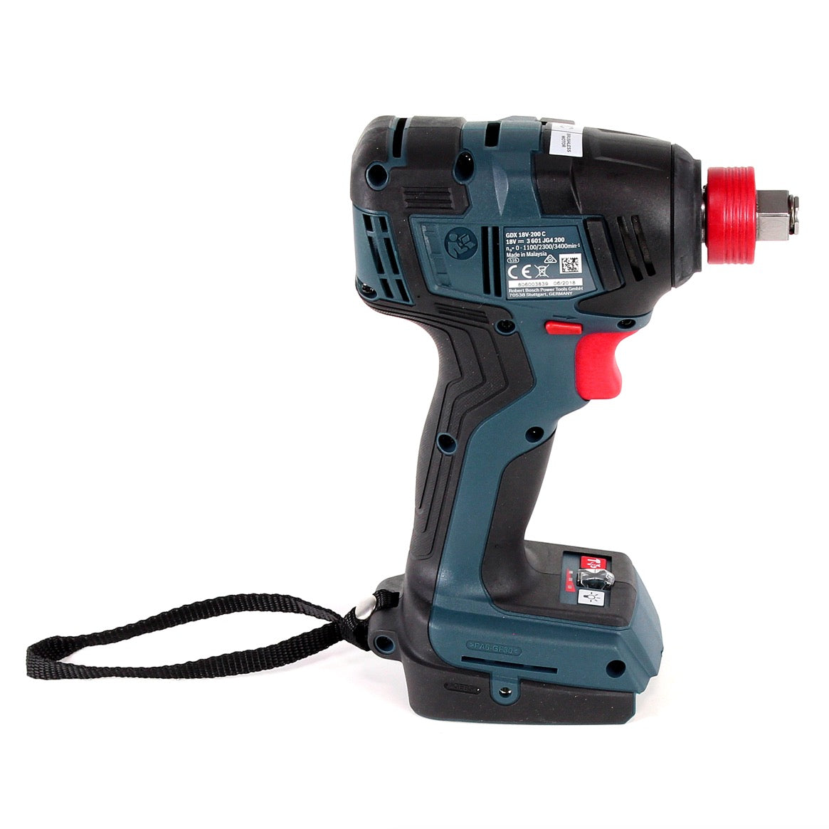 Bosch GDX 18 V-200 C Professional 18 V Li-Ion Akku Drehschlagschrauber + 1 x 5,0 Ah Akku - ohne Ladegerät, ohne Koffer - Toolbrothers