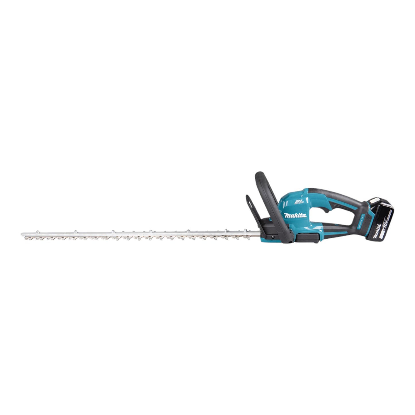 Taille-haie à batterie Makita DUH 606 ​​​​RG2 18 V 600 mm sans balai + 2x batteries 6,0 Ah + chargeur