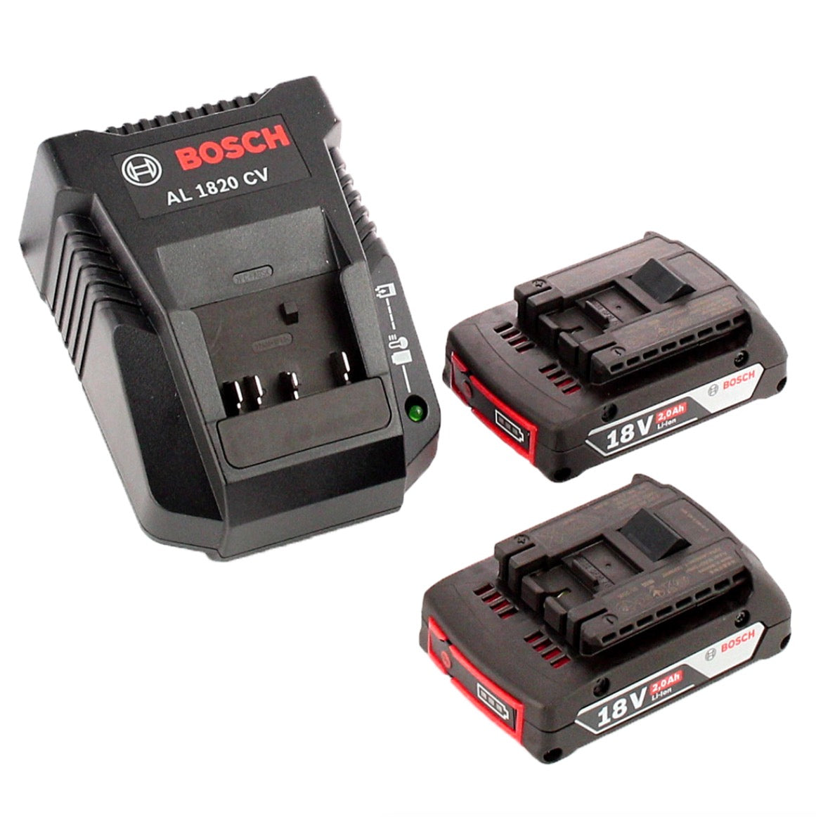 Bosch GDX 18 V-200 C Professional 18 V Li-Ion Akku Drehschlagschrauber Brushless in L-Boxx + 2 x 2,0 Ah Akku + Ladegerät + 32 tlg. Bit-Set - Toolbrothers