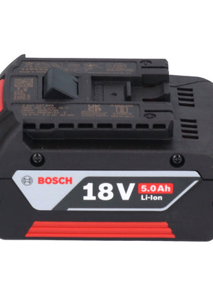 Kit de démarrage Bosch 1x batterie Li-Ion GBA 18 V / 5 Ah / 5000 mAh (1600A002U5) + chargeur professionnel GAL 18V-160 (1600A02T5G)