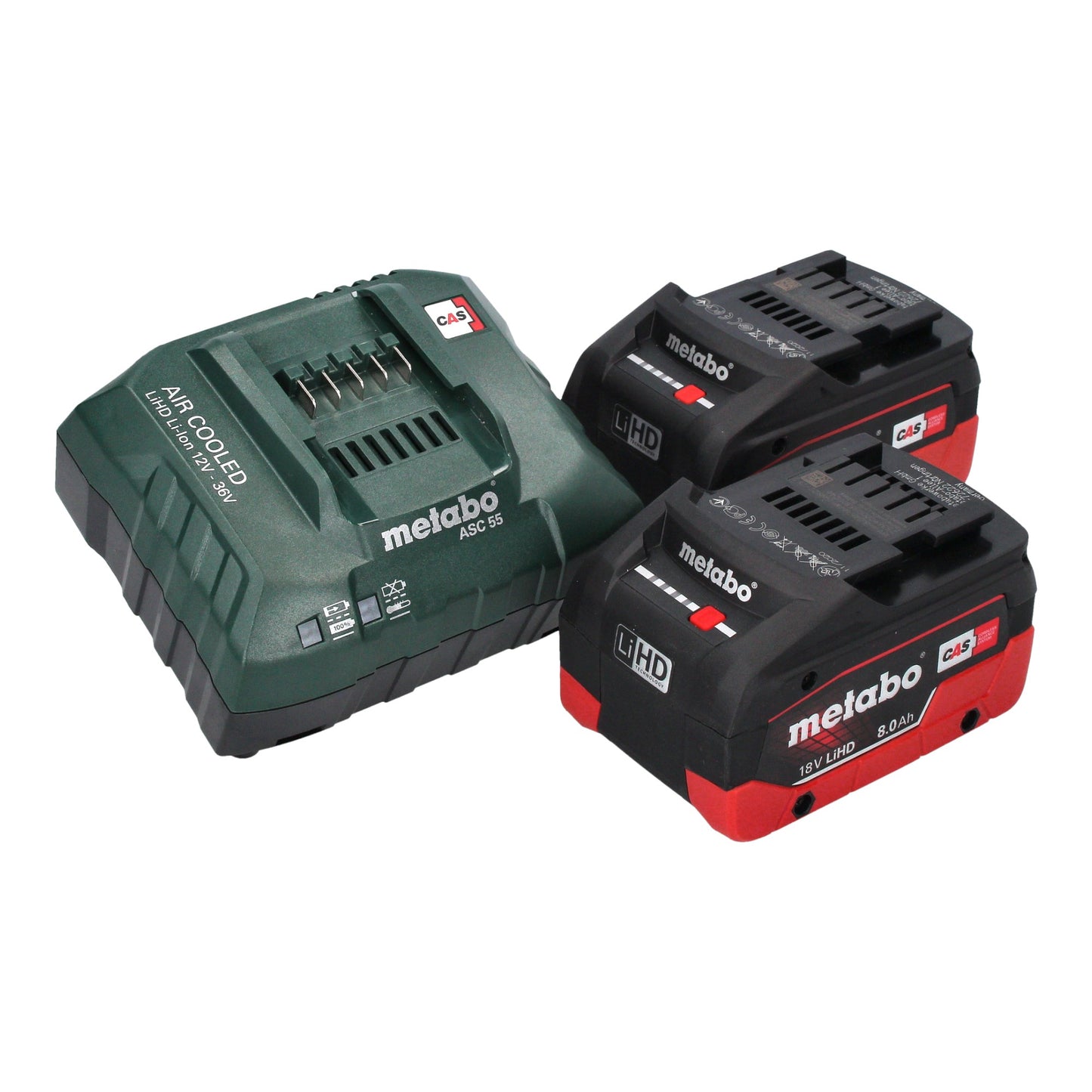 Metabo RW 18 LTX 120 Akku Rührwerk 18 V 40 l Mischmenge 2x LiHD Akku 8,0 Ah + Ladegerät