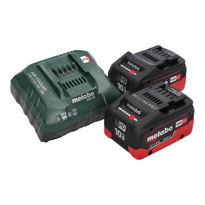 Metabo RW 18 LTX 120 Akku Rührwerk 18 V 40 l Mischmenge 2x LiHD Akku 10,0 Ah + Ladegerät