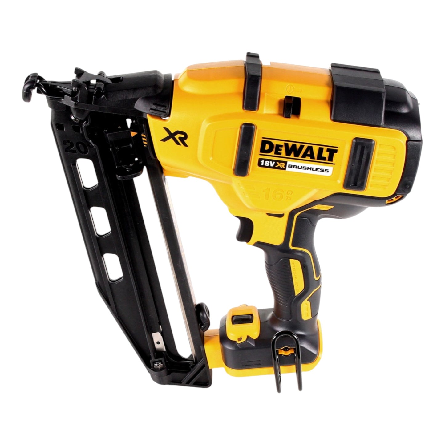 DeWalt DCN 660 H1 Akku Nagler 18V 32 - 63 mm Brushless + 1x Powerstack Akku 5,0 Ah + Ladegerät