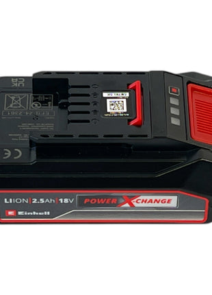 Kit de démarrage Einhell PXC 2x batterie Power X-Change 18 V 2,5 Ah (2x 4511516) + alimentation