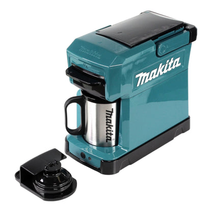 Makita DCM 501 G Akku Kaffeemaschine 12 V max. / 18 V + 1x Akku 6,0 Ah - ohne Ladegerät