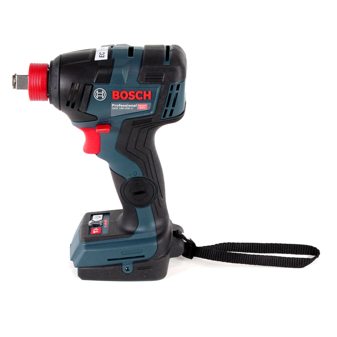 Bosch GDX 18 V-200 C Professional 18 V Li-Ion Akku Drehschlagschrauber Brushless in L-Boxx + 2 x 6,0 Ah Akku + Ladegerät + 32 tlg. Bit-Set - Toolbrothers