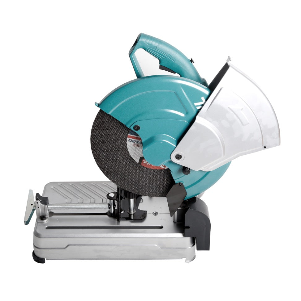 Makita DLW 140 M Akku Trennschleifmaschine 2 x 18 V 355 mm + 2x 4,0 Ah Akku - ohne Ladegerät - Toolbrothers