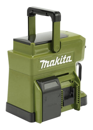 Makita DCM 501 TO Akku Kaffeemaschine 12 V max. / 18 V Olive + 1x Akku 5,0 Ah - ohne Ladegerät