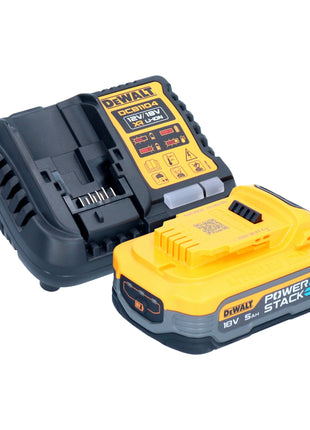 Clavadora de cinta a batería DeWalt DCN 692 H1 18 V 50 - 90 mm sin escobillas + 1x batería Powerstack 5,0 Ah + cargador