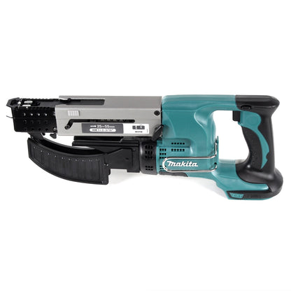 Makita DFR 550 RT1J Akku Magazinschrauber 18V 25-55mm + 1x Akku 5,0Ah + Ladegerät + Makpac - Toolbrothers