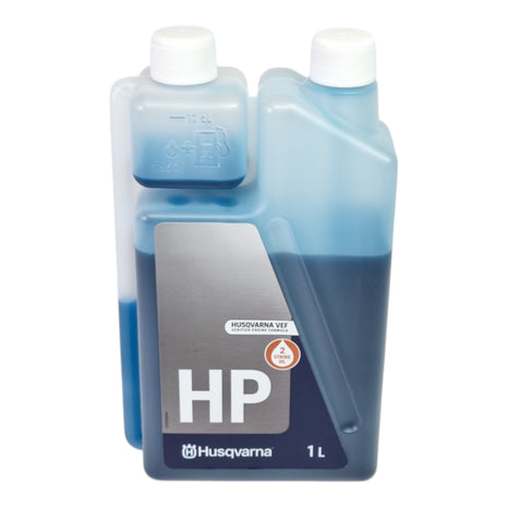 Husqvarna 3x HP Zweitakt Öl 1 Liter ( 3x 587808511 ) - 2 Stroke Oil - Verschleißverringerrung durch spezielle Additive