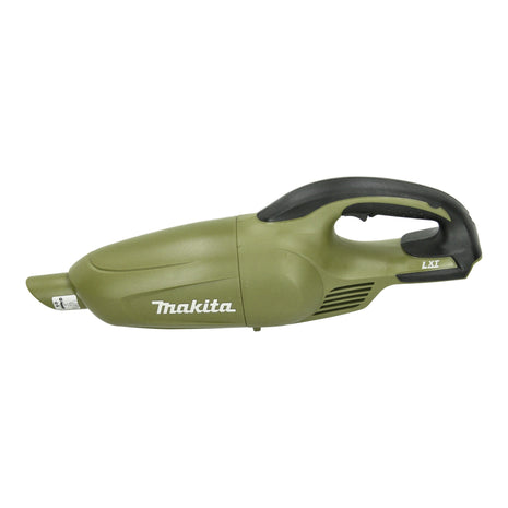 Makita DCL 180 RTO Akku Staubsauger 18 V 0,65 l Olive Outdoor Adventure Serie + 1x Akku 5,0 Ah + Ladegerät