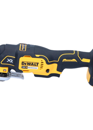 DeWalt DCS 355 E2 Akku Oszillierer Multitool 18 V Brushless + 2x Powerstack Akku 1,7 Ah + Ladegerät + Zubehör