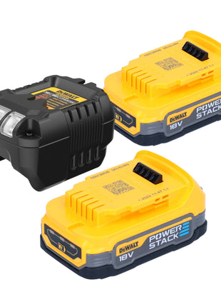 DeWalt DCS 369 E2 Akku Säbelsäge Reciprosäge 18 V Brushless + 2x Powerstack Akku 1,7 Ah + Ladegerät