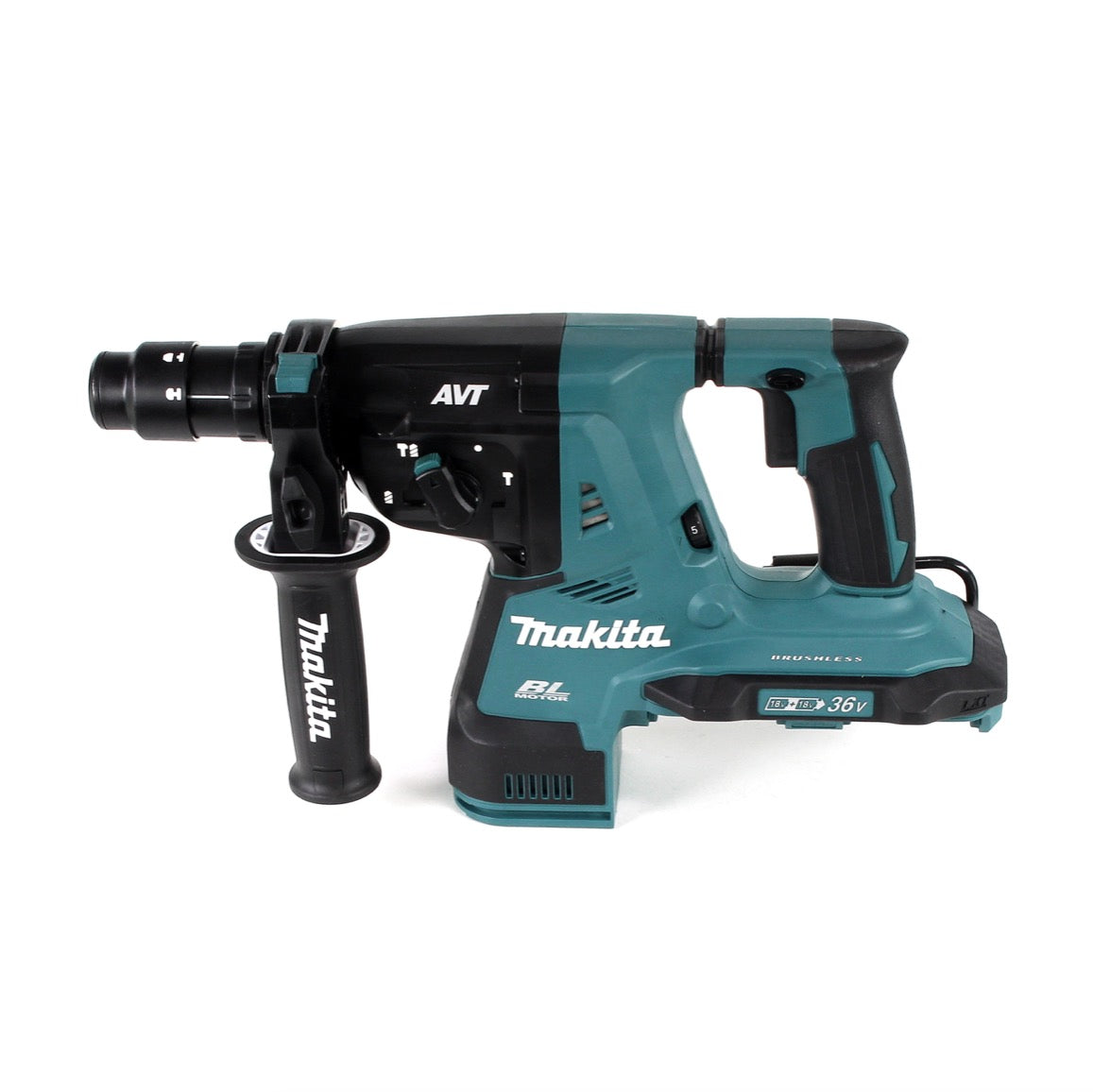 Makita DHR 281 Z Akku Bohrhammer 28 mm Brushless 2 x 18 V 36 V Li-Ion für SDS-PLUS mit Schnellwechselfutter Solo - ohne Akku, ohne Ladegerät - Toolbrothers