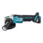 Makita DGA 520 SGJX1 Akku Winkelschleifer 18 V 125 mm X-LOCK Brushless + 2x Akku 6,0 Ah + Ladegerät + Makpac