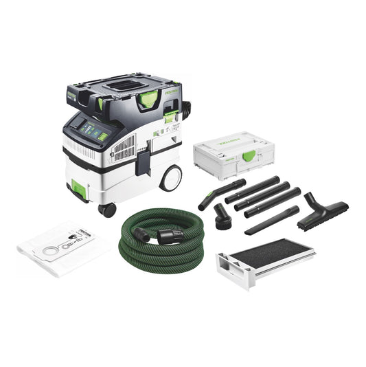 Festool CTL MIDI I Cleantec Absaugmobil 15 l Staubkl. L + Nassfilter + 6x Filtersack + Reinigungsset RS-ST D 27/36-Plus im Systainer - Toolbrothers