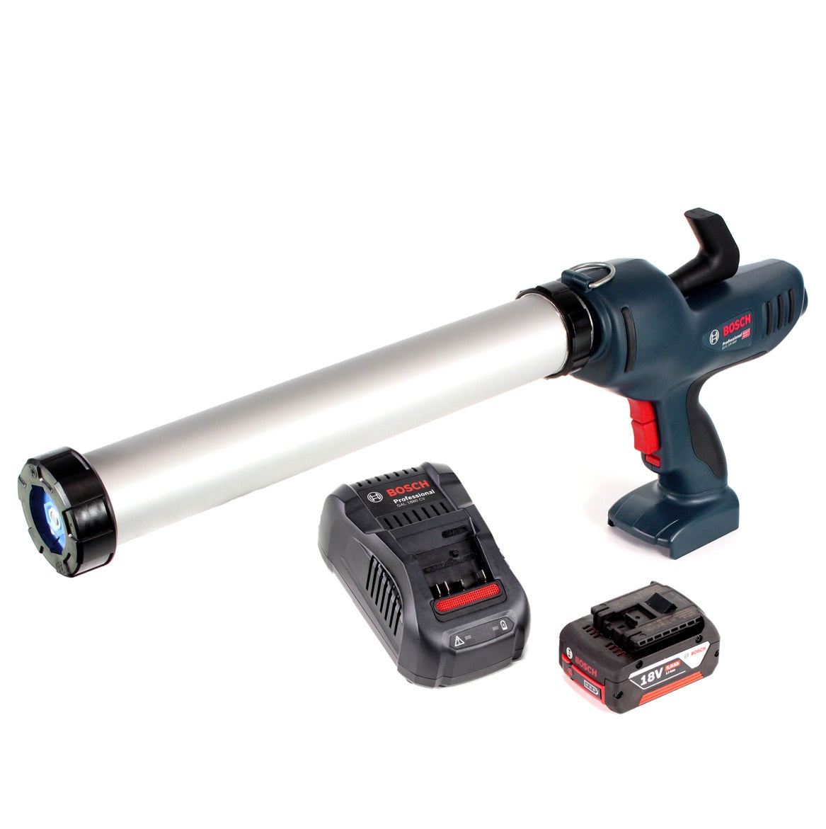 Bosch GCG 18V-600 Akku Kartuschenpresse 18V 3,5kN 400ml + 1x 5,0 Ah Akku + Ladegerät - Toolbrothers