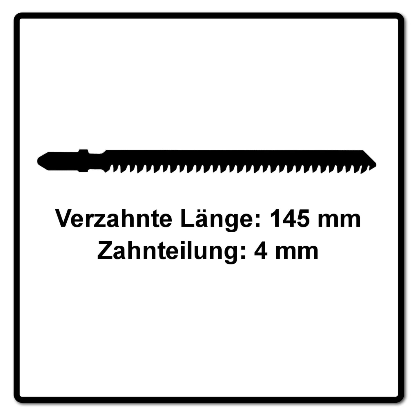 Festool S 145/4 FSG/5 lame de scie sauteuse WOOD UNIVERSAL (204335) pour PS 300, PSB 300, PS 400, PSC 400, PSBC 400, PSB 400, PS 420, PSB 420, PSC 420, PSBC 420