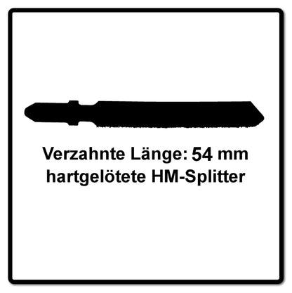 Festool R 54 G Riff Stichsägeblatt BUILDING MATERIALS CERAMICS ( 204344 ) für PS 300, PSB 300, PS 400, PSC 400, PSBC 400, PSB 400, PS 420, PSB 420, PSC 420, PSBC 420