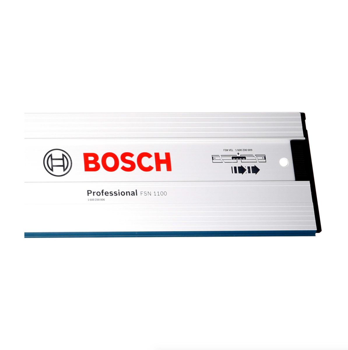 Bosch FSN 1100 Führungsschiene Professional 1100 mm Länge für Kreissägen GKS 65 GCE / GKS 55+ GCE / GKS 55+ G / GKS 85 G / GKS 18V-57 G / GKT 55 GCE ( 1600Z00006 ) - Toolbrothers