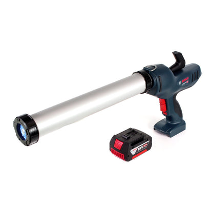 Bosch GCG 18V-600 Professional Akku Kartuschenpresse 400 ml Kapazität + 1x GBA 6,0 Ah Akku - ohne Ladegerät - Toolbrothers