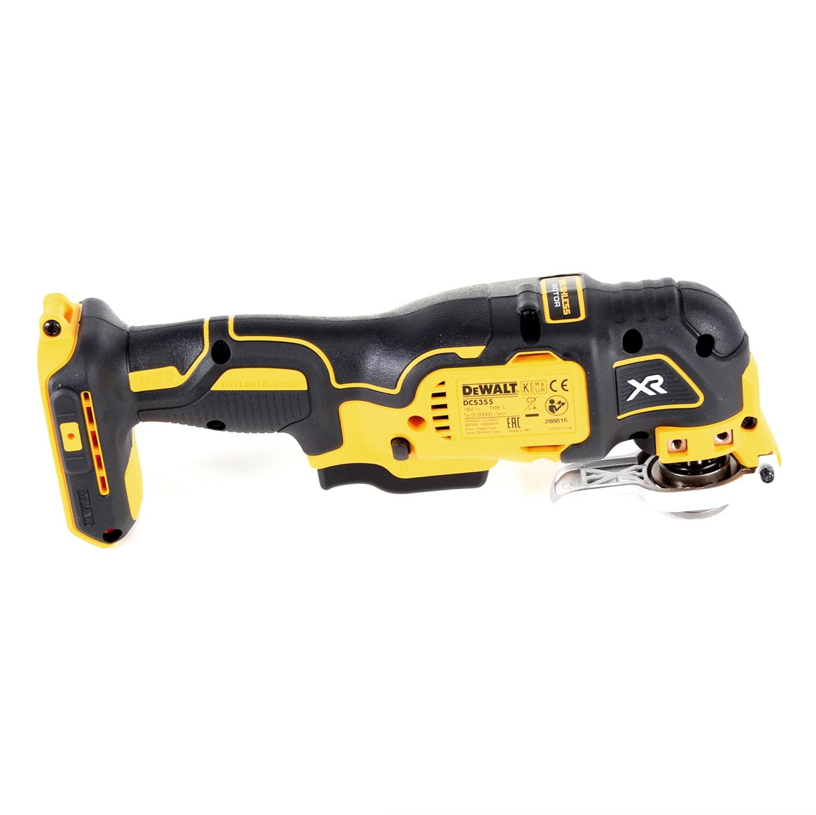 DeWalt DCS 355 NT Akku Oszillierer 18V Brushless Solo in TSTAK- ohne Akku, ohne Ladegerät - Toolbrothers