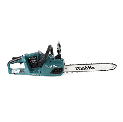 Makita DUC 405 PM4 Akku Kettensäge 36V ( 2x18V ) Brushless 40 cm + 4x 4,0 Ah Akku + Doppelladegerät - Toolbrothers