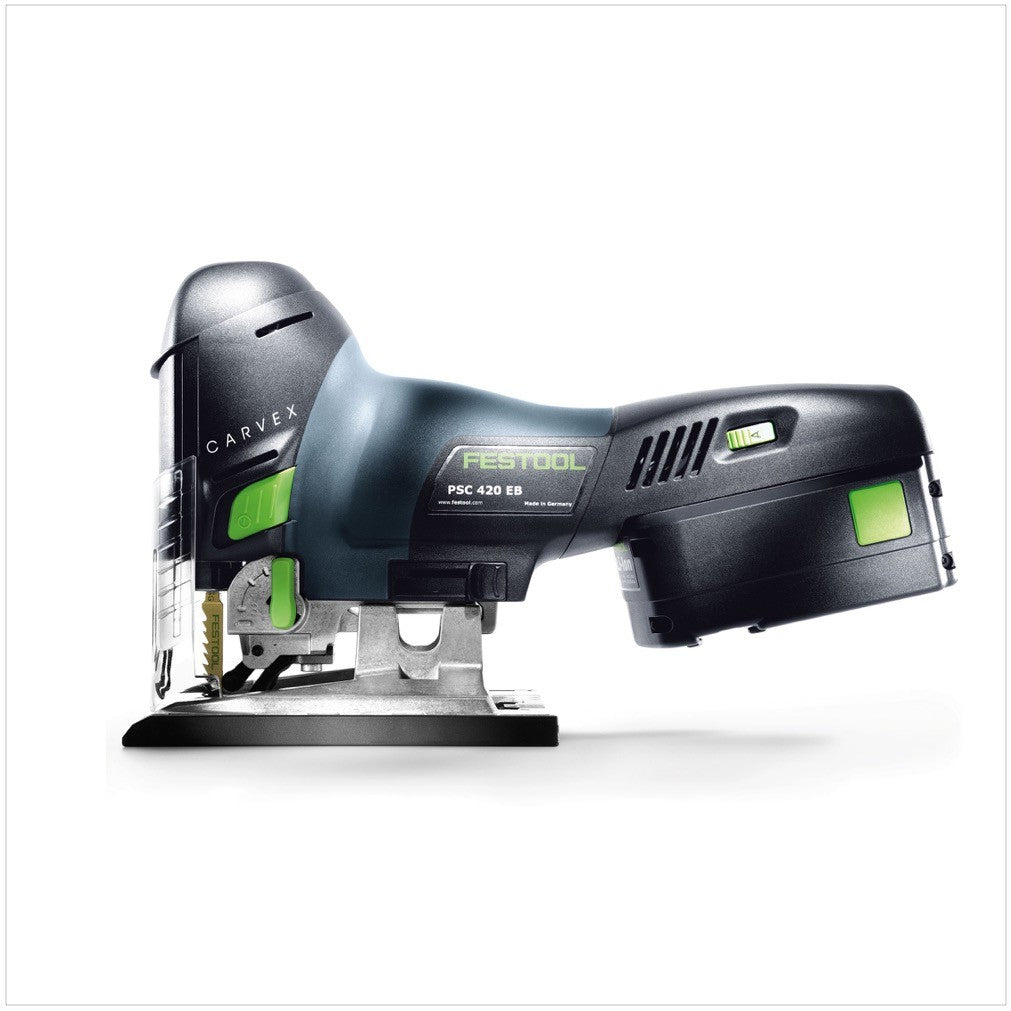 Festool PSC 420 EB Li-Basic Akku Pendelstichsäge CARVEX im Systainer + 25-teiliges Festool Stichsägeblatt-Set STS-Sort/25 W für Holz - ohne Akku und Ladegerät ( 574713 ) - Toolbrothers