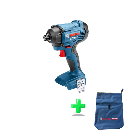 Bosch GDR 18V-160 Professional Akku Drehschlagschrauber 18 V 160 Nm 1/4" Solo ( 06019G5106 ) + Bosch Professional Expert Werkzeug Rucksack