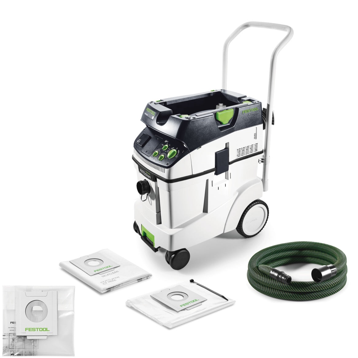 Festool CTM 48 E AC CLEANTEC Absaugmobil 48l Staubkl. M ( 574991 ) + Entsorgungssack ENS-CT - Toolbrothers