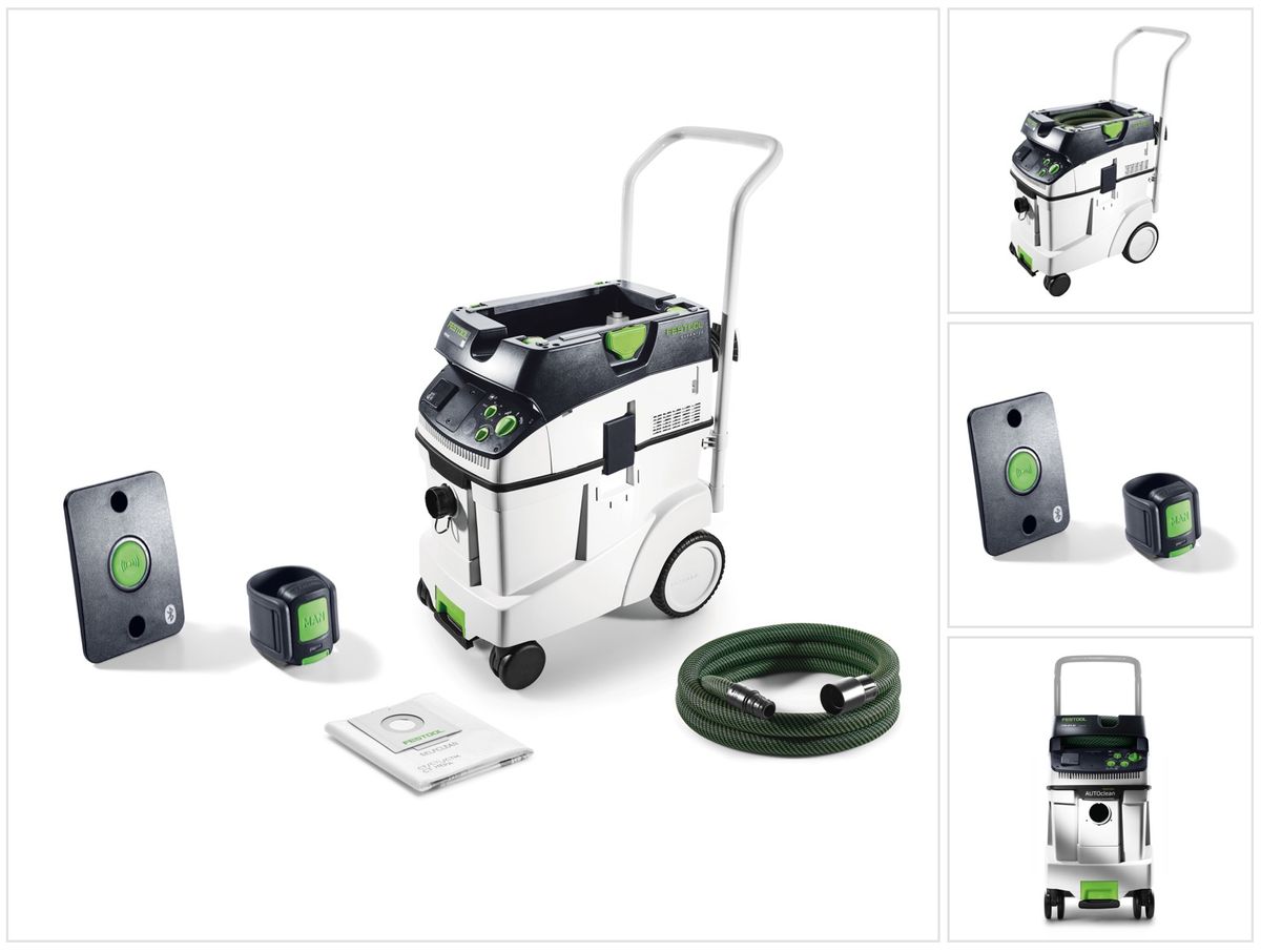 Festool CTM 48 E CLEANTEC Absaugmobil 48l Staubkl. M ( 574992 ) + Bluetooth-Set - Toolbrothers