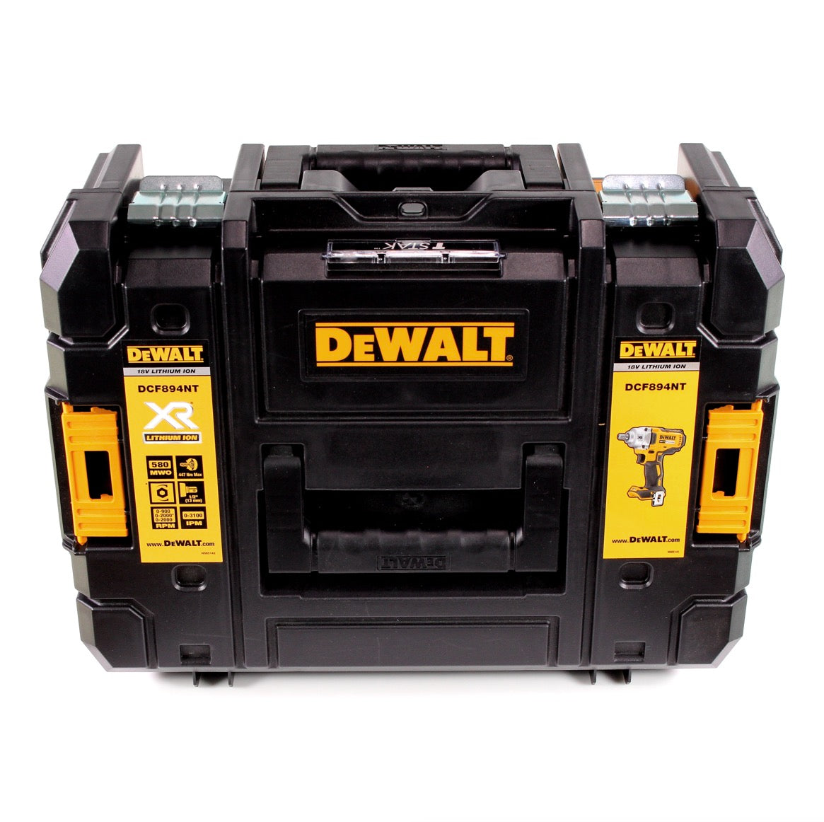 DeWalt DCF 894 M2 Akku Schlagschrauber 18 V 447 Nm 1/2" Brushless + 2x Akku 4,0 Ah + Ladegerät + TSTAK - Toolbrothers