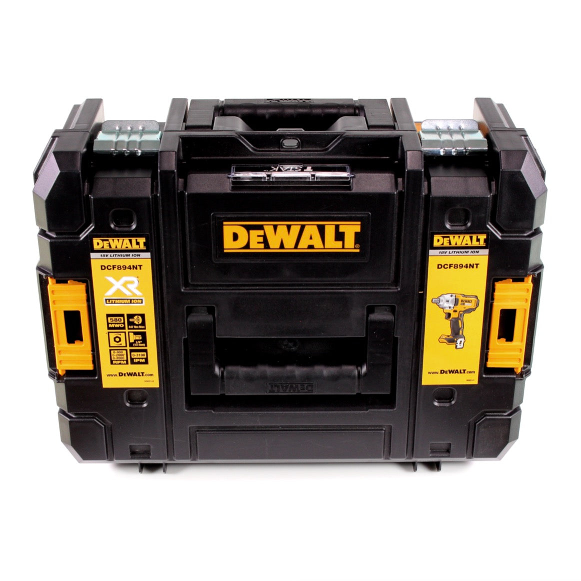 DeWalt DCF 894 D2 Akku Schlagschrauber 18 V 447 Nm 1/2" Brushless + 2x Akku 2,0 Ah + Ladegerät + TSTAK - Toolbrothers