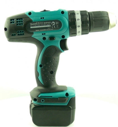 Makita BHP 453 18 V Li-ion Akku Schlagbohrschrauber + 1x DT Akku 3,0 Ah + Makita  DC18RC + Alu Koffer - Toolbrothers