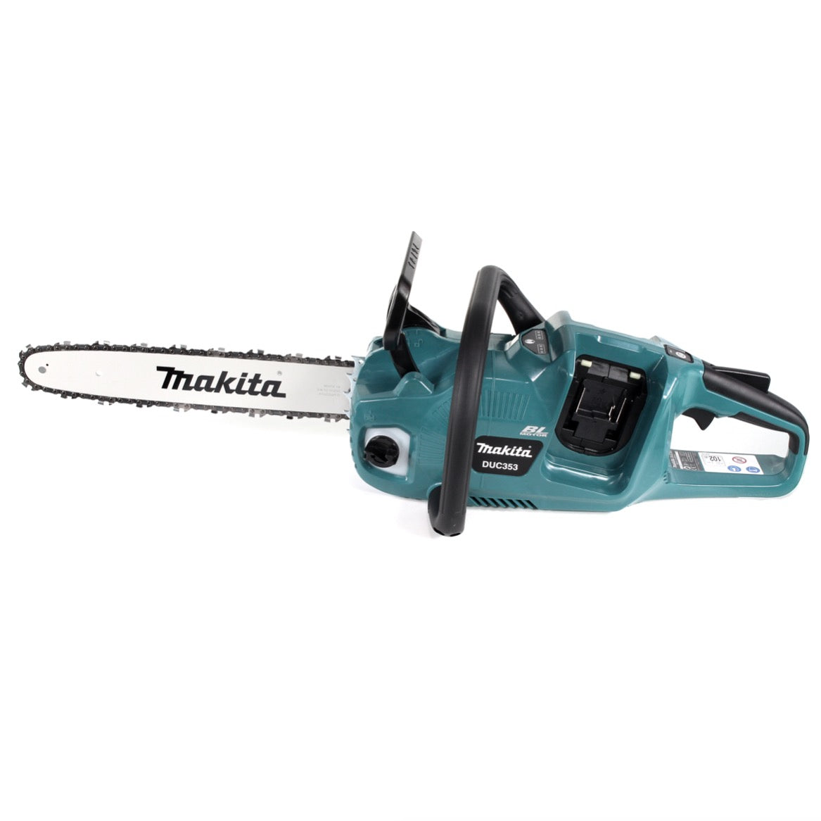 Makita DUC 353 RM2 Akku Kettensäge 36V ( 2x18V ) Brushless 35 cm + 2x 4,0 Ah Akku + Ladegerät - Toolbrothers