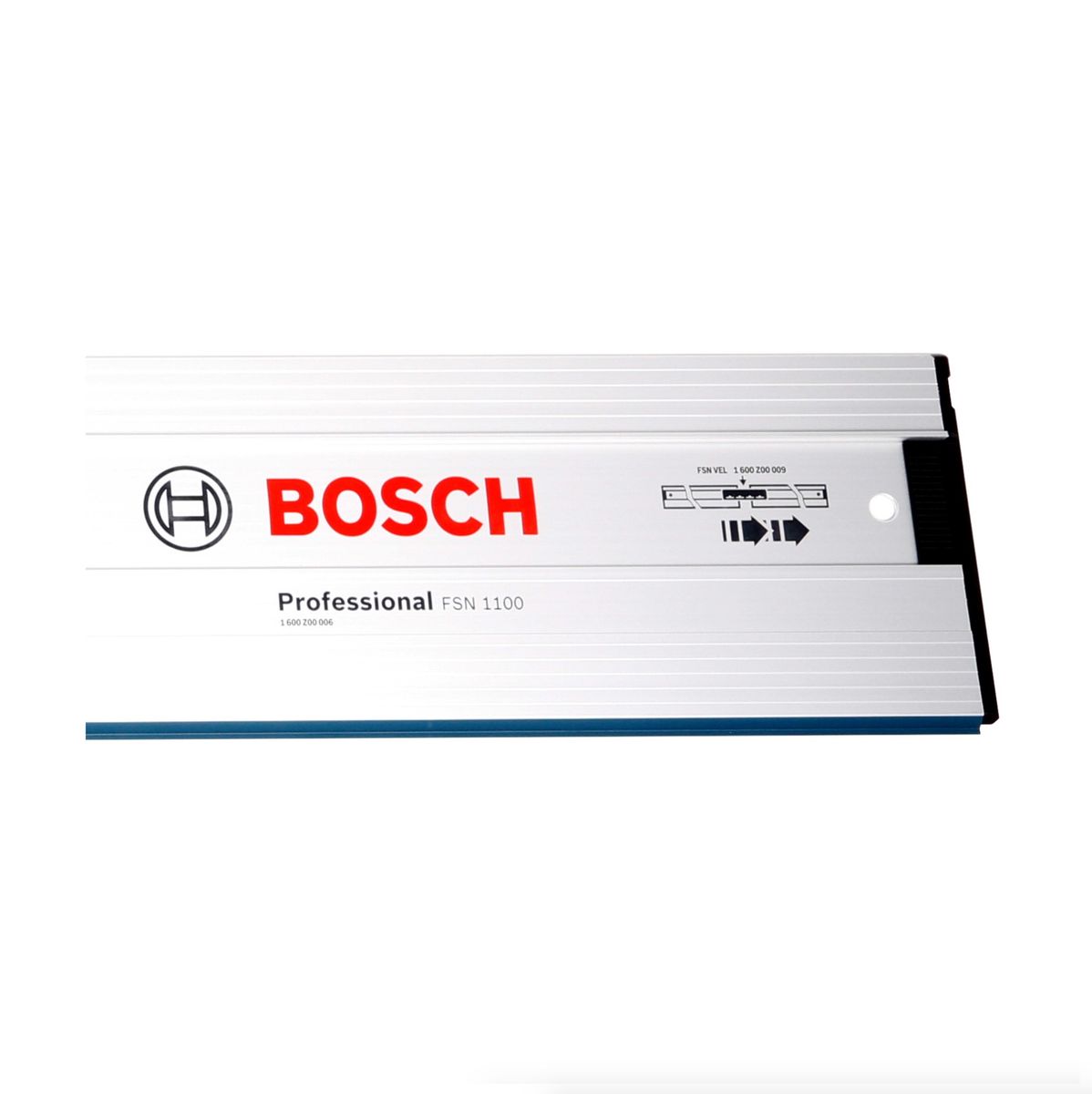 Bosch FSN Set mit 2x FSN 1100 Führungsschiene 1100 mm Länge ( 1600Z00006 ) und 1x Verbindungselement FSN VEL Professional ( 1600Z00009 ) - Toolbrothers