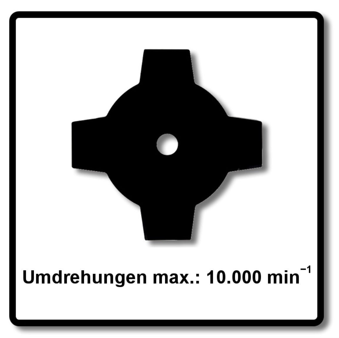 Makita 4 Zahn Schlagmesser 230 x 1,8 x 4 x 25,4 mm ( B-14118 ) für DUR 365 / UR 2300 - Toolbrothers