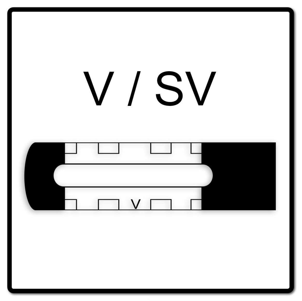 REMS Pressbacke Presszange Standard V15 ( 570115 ) für ROMAX 4000 / Akku Press ACC etc - Toolbrothers