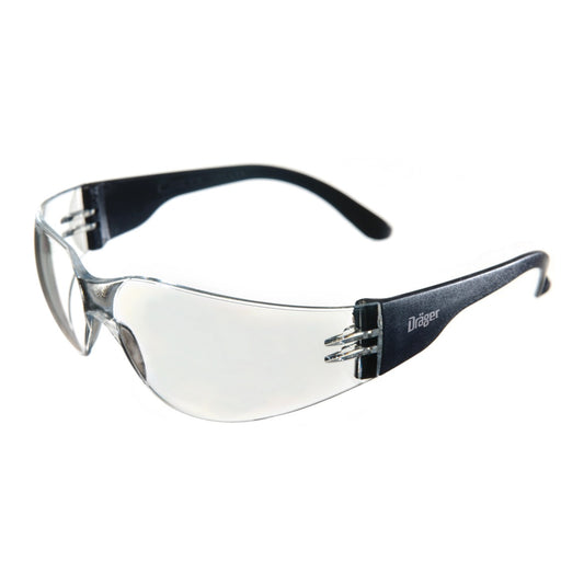 Dräger X-pect 8310 Schutzbrille mit dunklen Bügeln kratzfest und beschlagfrei ( R58249 ) - Toolbrothers