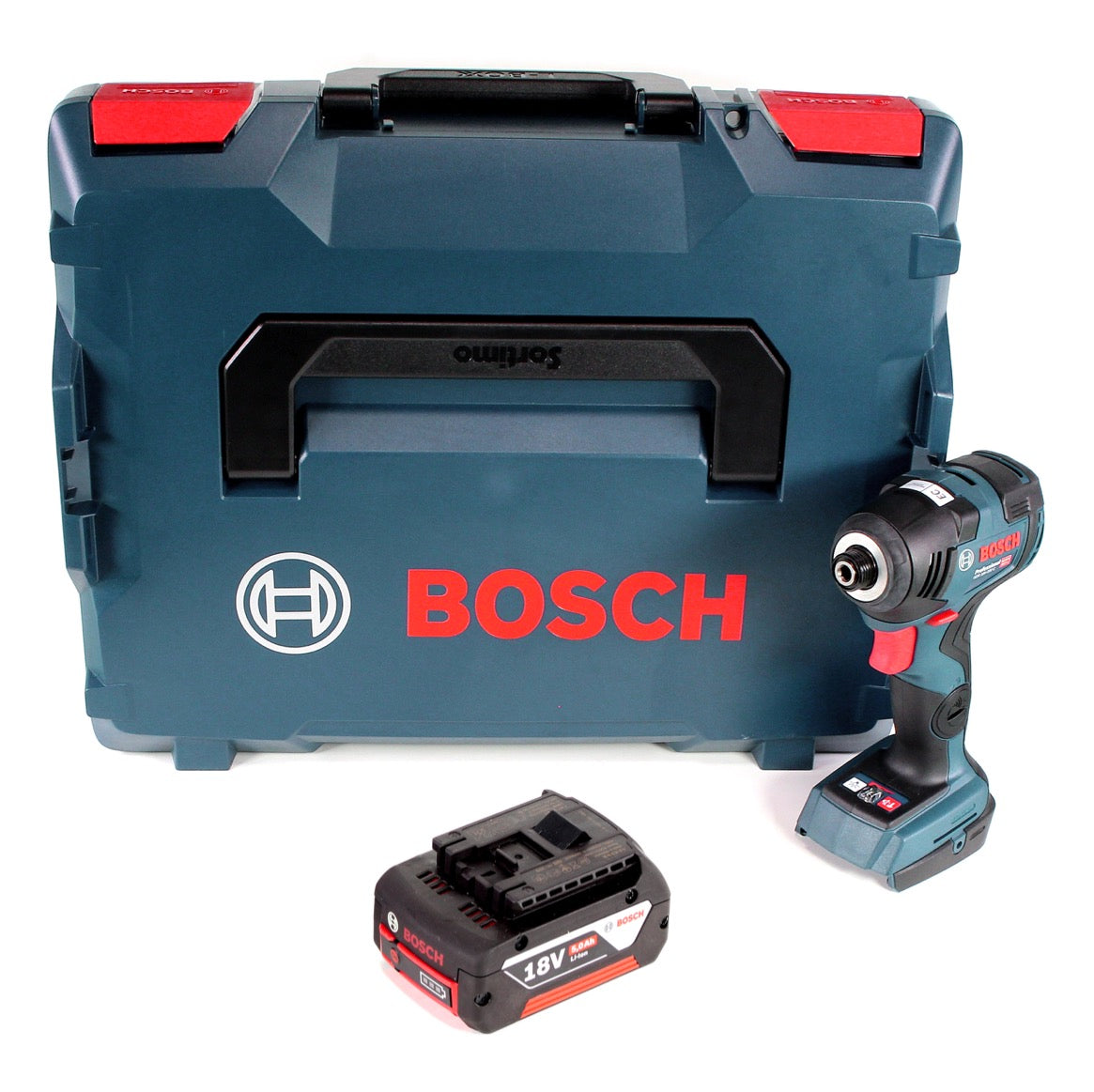 Bosch GDR 18 V-200 C Akku Drehschlagschrauber 18 V 1/4" in L-Boxx + 1 x 5,0 Ah Akku - ohne Ladegerät - Toolbrothers