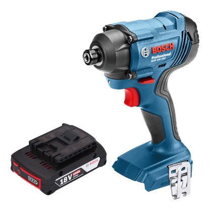 Bosch GDR 18V-160 Professional Akku Drehschlagschrauber 18 V 160 Nm 1/4" + 1x Akku 2,0 Ah - ohne Ladegerät