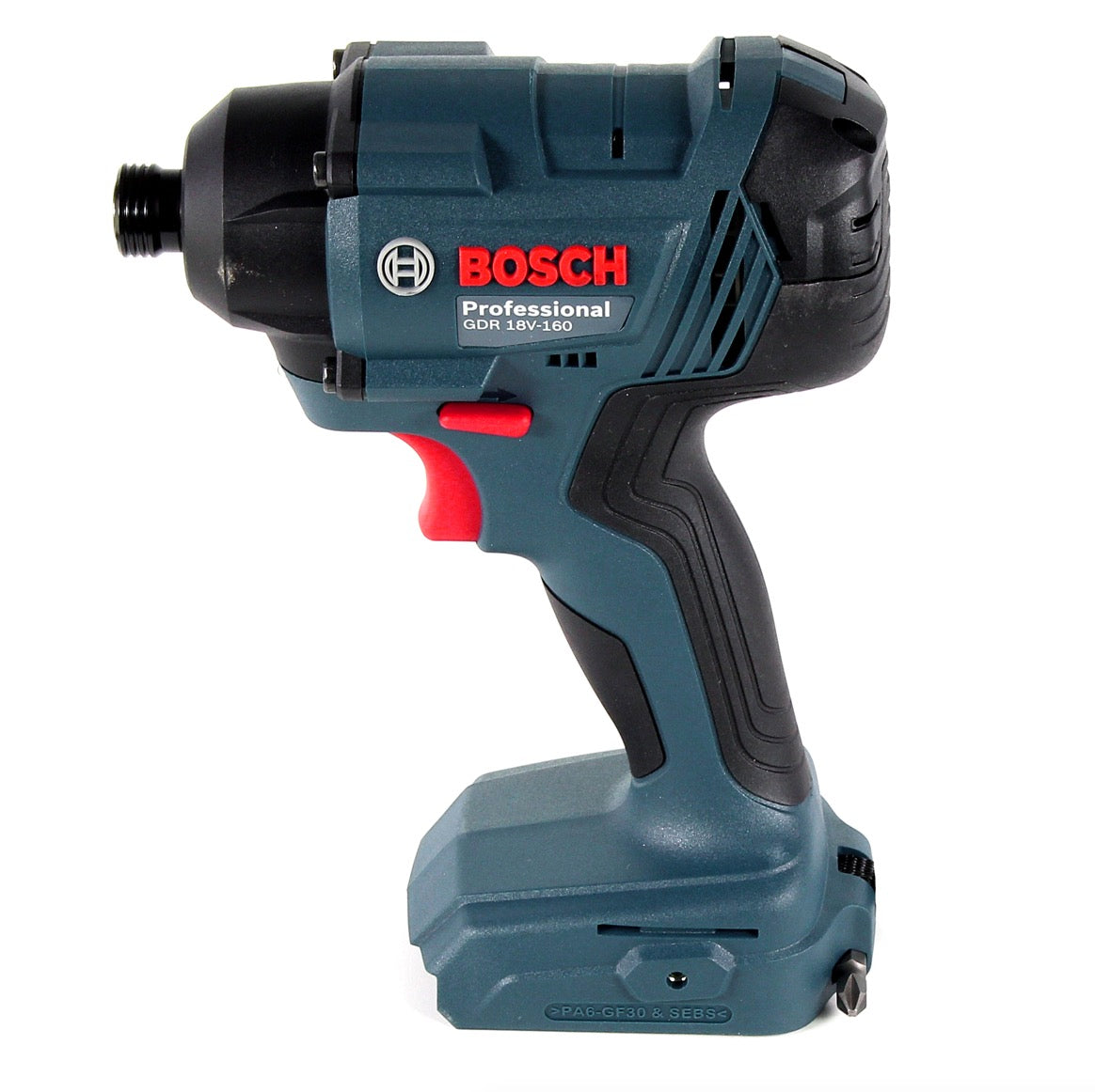 Bosch GDR 18 V-160 Akku Drehschlagschrauber 18V 1/4"+ 1x Akku 6,0Ah + Ladegerät + Einlage - ohne L-Boxx - Toolbrothers