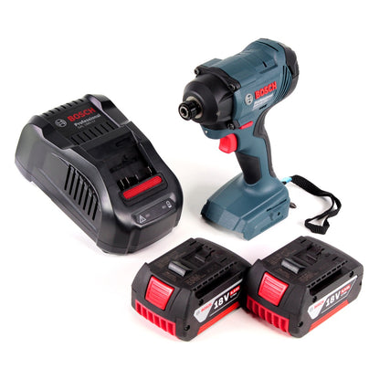 Bosch GDR 18 V-160 Akku Drehschlagschrauber 18V 1/4" + 2x Akku 6,0Ah + Ladegerät + Einlage - ohne L-Boxx - Toolbrothers