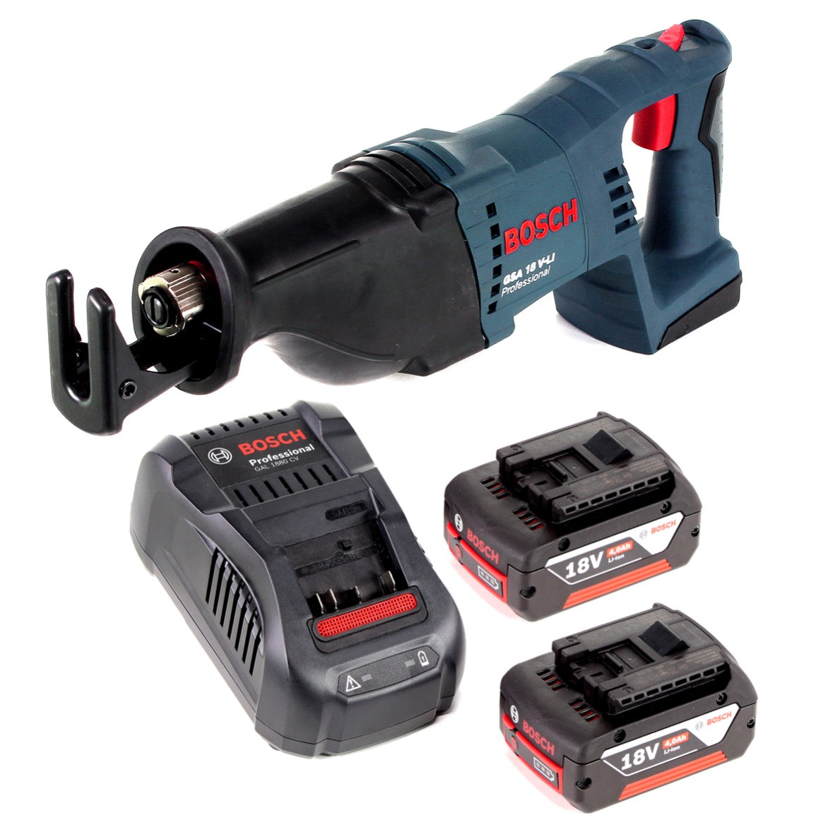 Bosch GSA 18 V-Li Akku Säbelsäge 18V + 2x Akku 4,0Ah + Ladegerät - Toolbrothers