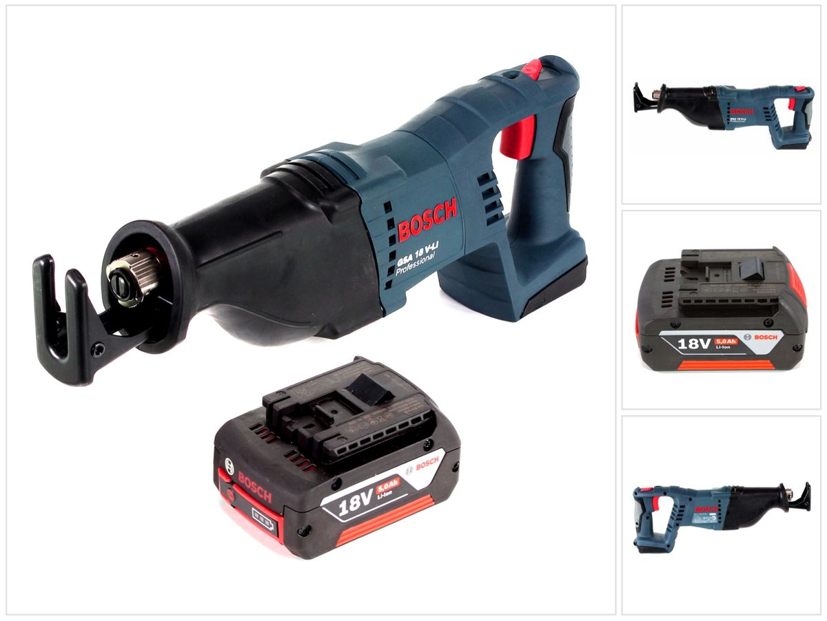 Bosch GSA 18 V-Li Akku Säbelsäge 18V + 1x Akku 5,0Ah - ohne Ladegerät - Toolbrothers